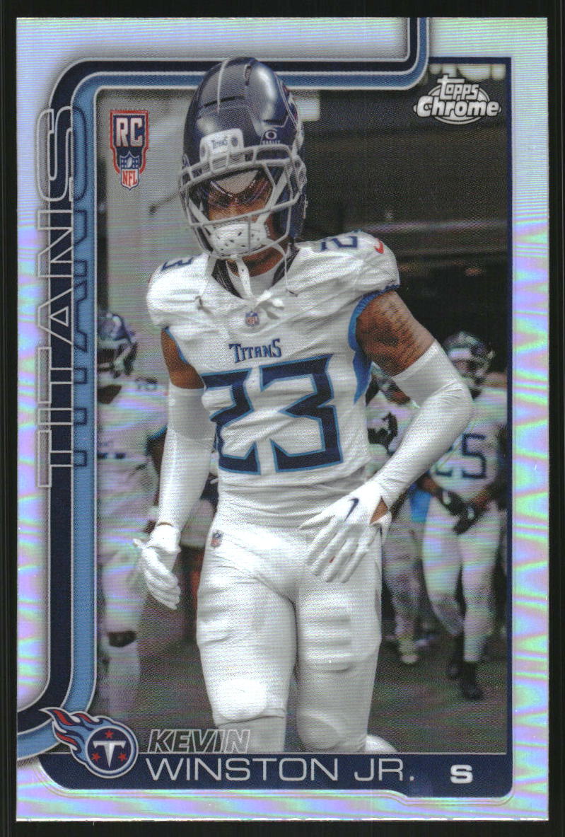 2025 Topps Chrome Refractors #375 Kevin Winston Jr.