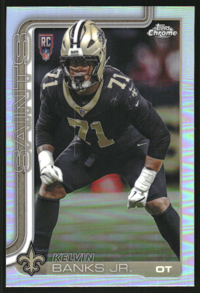 2025 Topps Chrome Refractors #378 Kelvin Banks Jr.