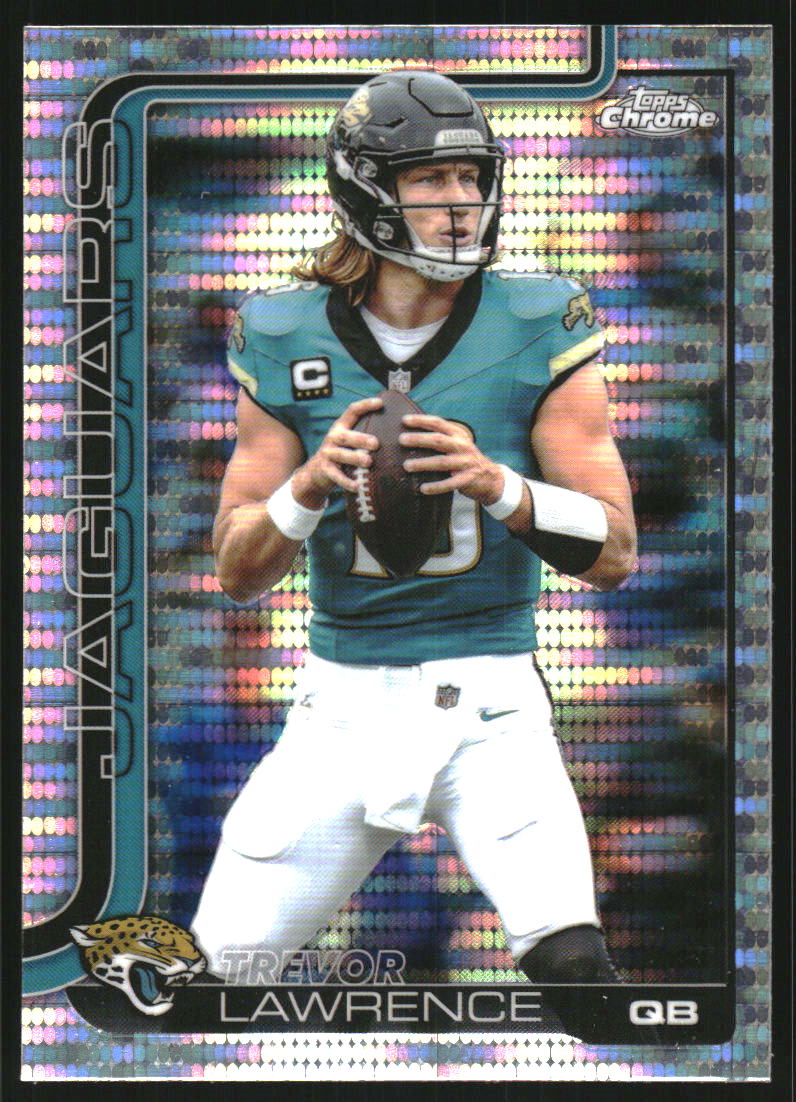 2025 Topps Chrome Pulsar Refractors #138 Trevor Lawrence