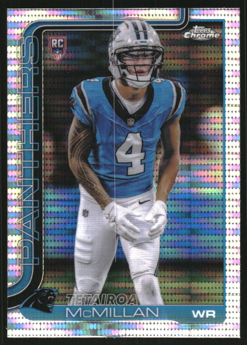 2025 Topps Chrome Pulsar Refractors #326 Tetairoa McMillan