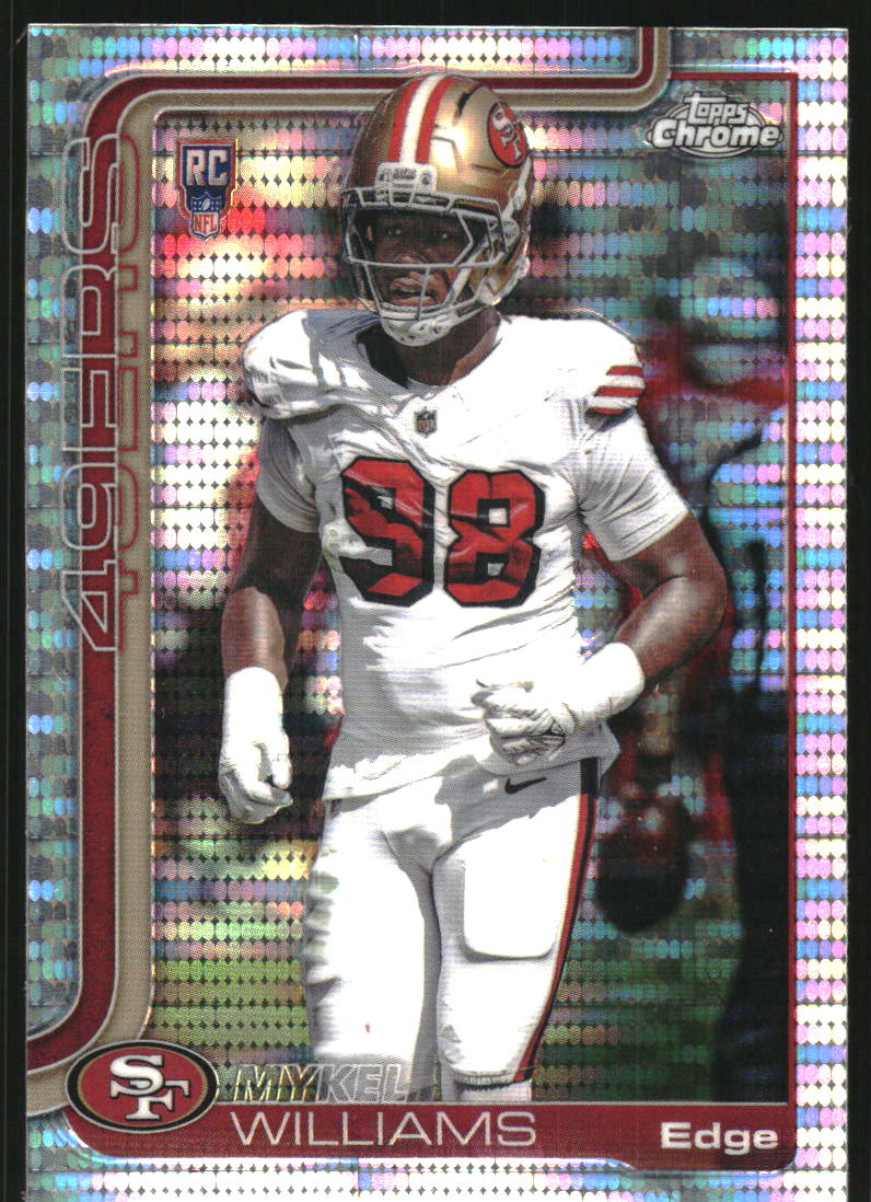2025 Topps Chrome Pulsar Refractors #352 Mykel Williams