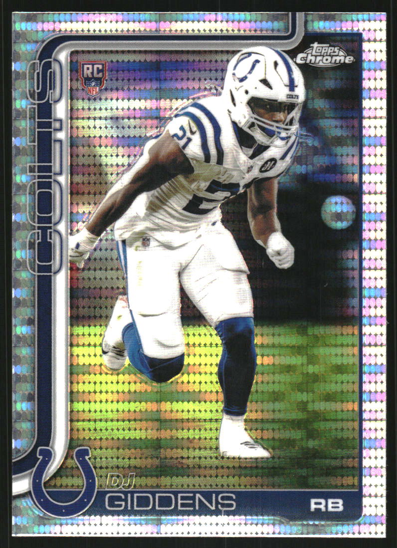 2025 Topps Chrome Pulsar Refractors #390 DJ Giddens