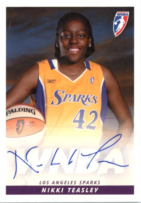 2005 WNBA Autographs #NT1 Nikki Teasley Posed