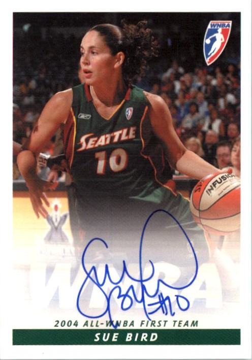 2005 WNBA Autographs #SB3 Sue Bird Action - NM-MT