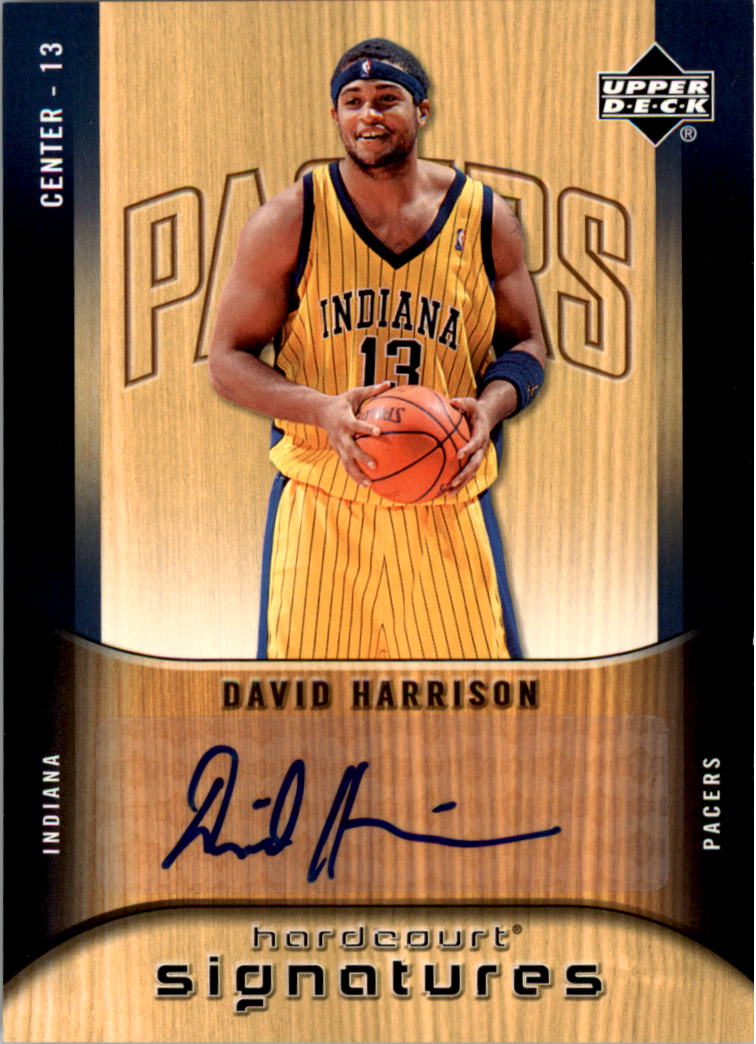 2005-06 Upper Deck Hardcourt Signatures #DA David Harrison