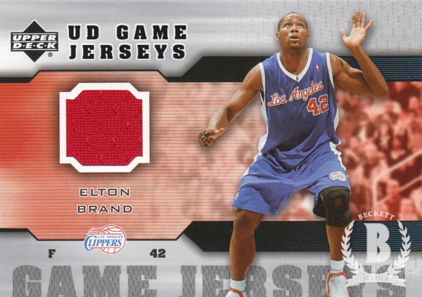 2005-06 Upper Deck Game Jerseys #EB Elton Brand