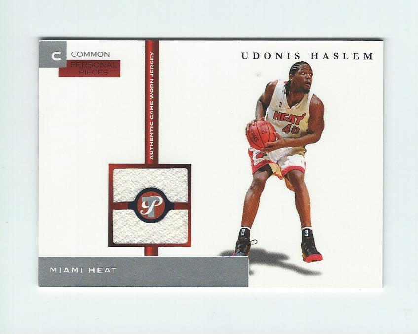 2005-06 Topps Pristine Personal Pieces #CUH Udonis Haslem C