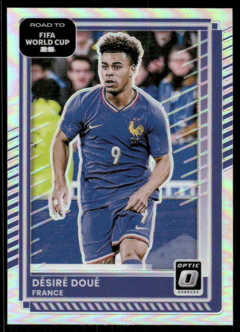 2025-26 Donruss Road to FIFA World Cup Optic Holo #143 Desire Doue