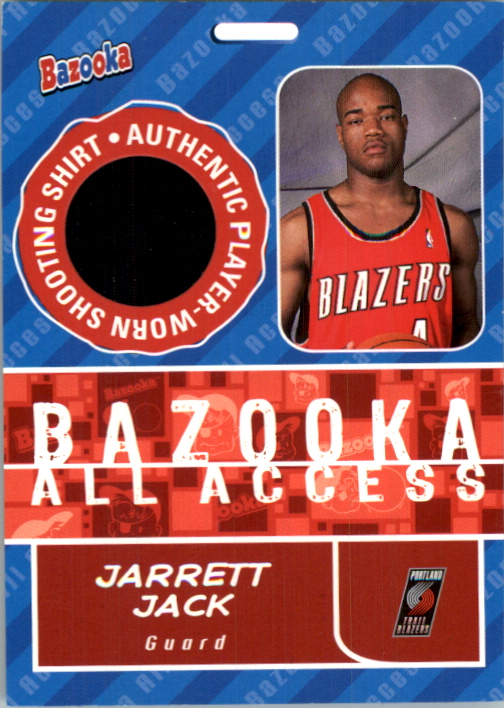 2005-06 Bazooka All-Access Relics #JJ Jarrett Jack
