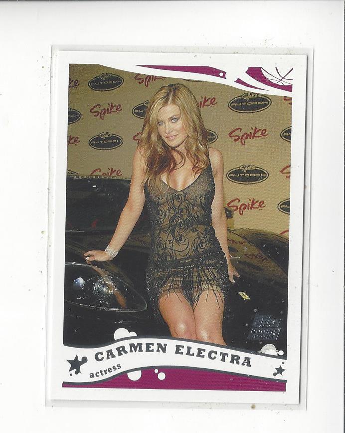 2005-06 Topps #252 Carmen Electra