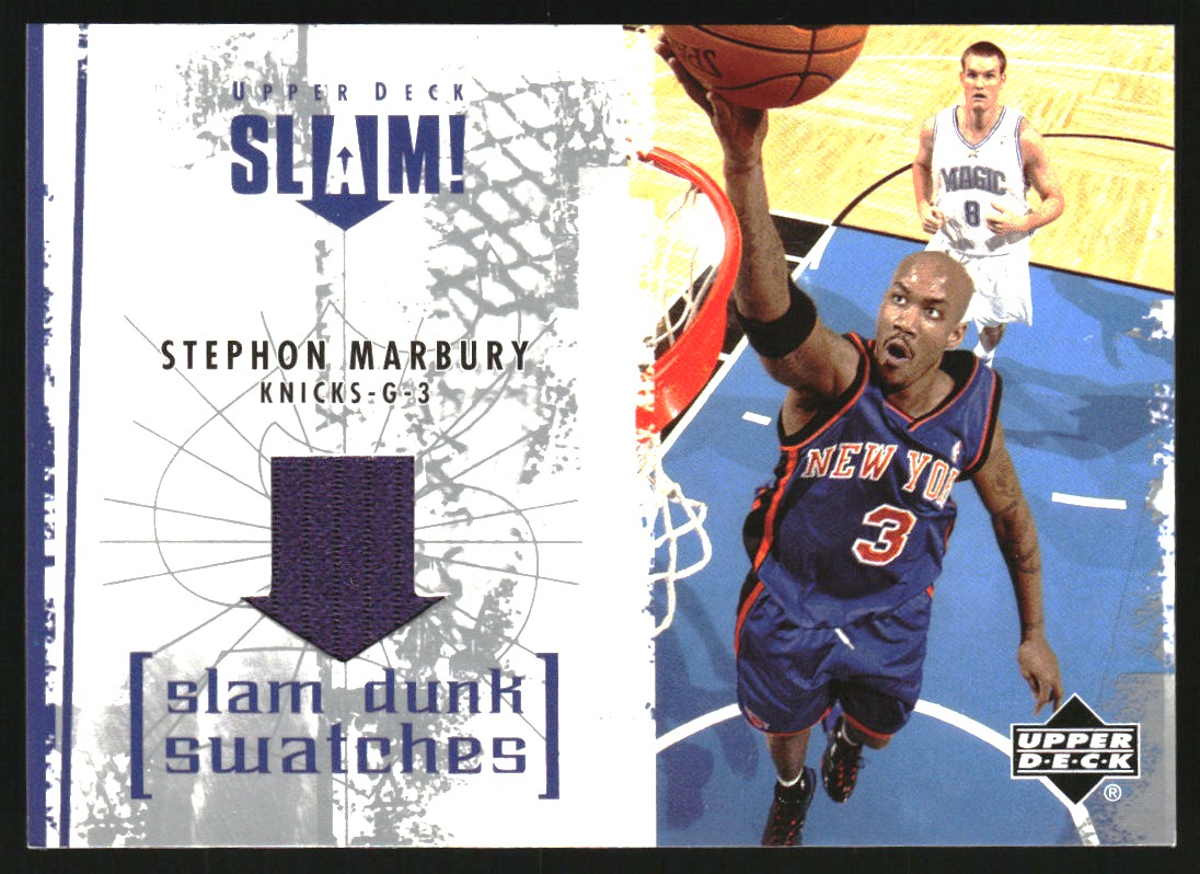 Stephon Marbury #ST 2004-05 Upper Deck Sweet Shot Basketball Signature Shots Red