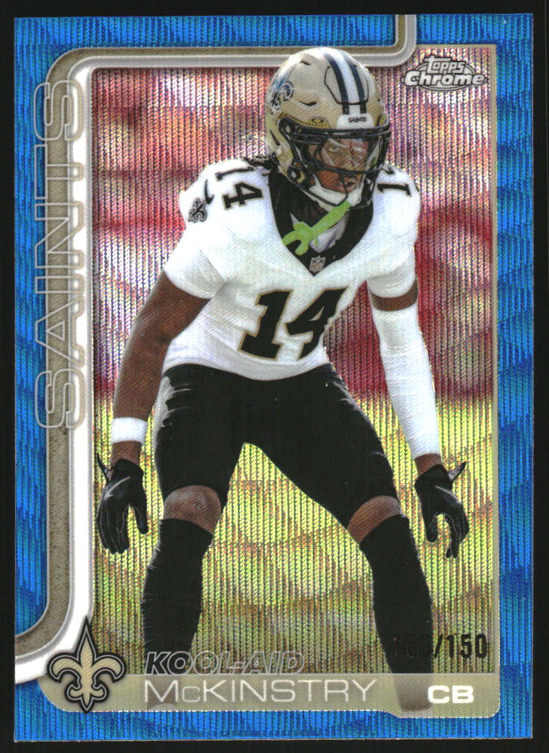 2025 Topps Chrome Blue Wave Refractors #224 Kool-Aid McKinstry /150