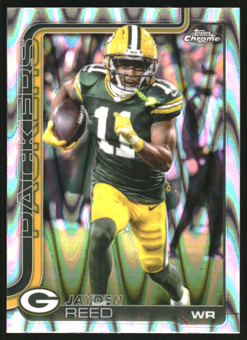 2025 Topps Chrome Ray Wave Refractors #107 Jayden Reed