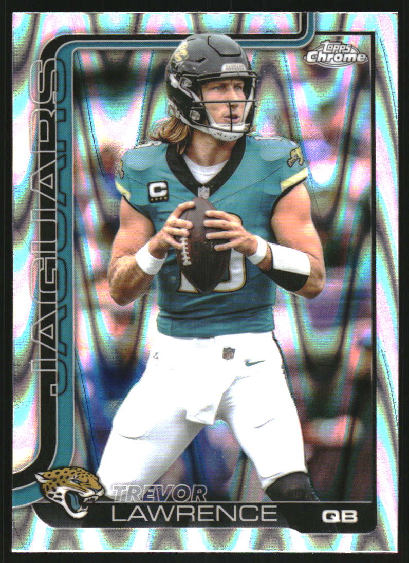 2025 Topps Chrome Ray Wave Refractors #138 Trevor Lawrence
