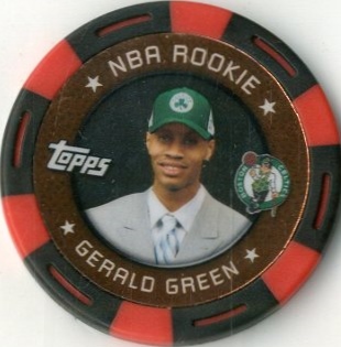 2005-06 Topps NBA Collector Chips Red Foil #38 Gerald Green