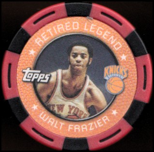 2005-06 Topps NBA Collector Chips Red #5 Walt Frazier