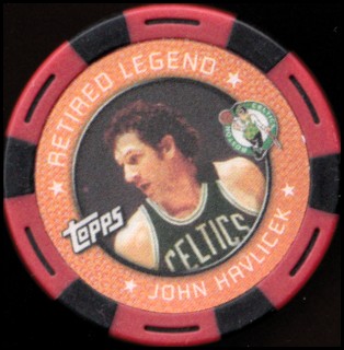 2005-06 Topps NBA Collector Chips Red #6 John Havlicek