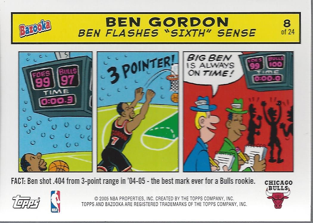 2005-06 Bazooka Comics #8 Ben Gordon