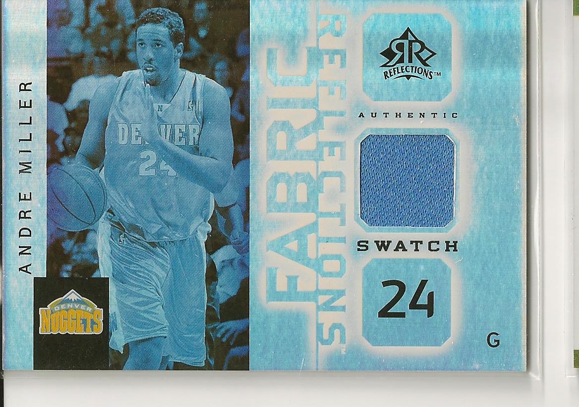 2005-06 Reflections Fabrics #AM Andre Miller