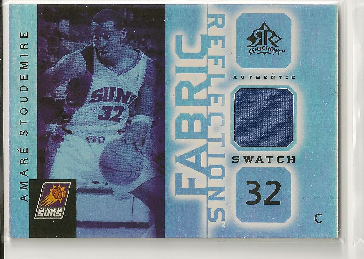 2005-06 Reflections Fabrics #AS Amare Stoudemire