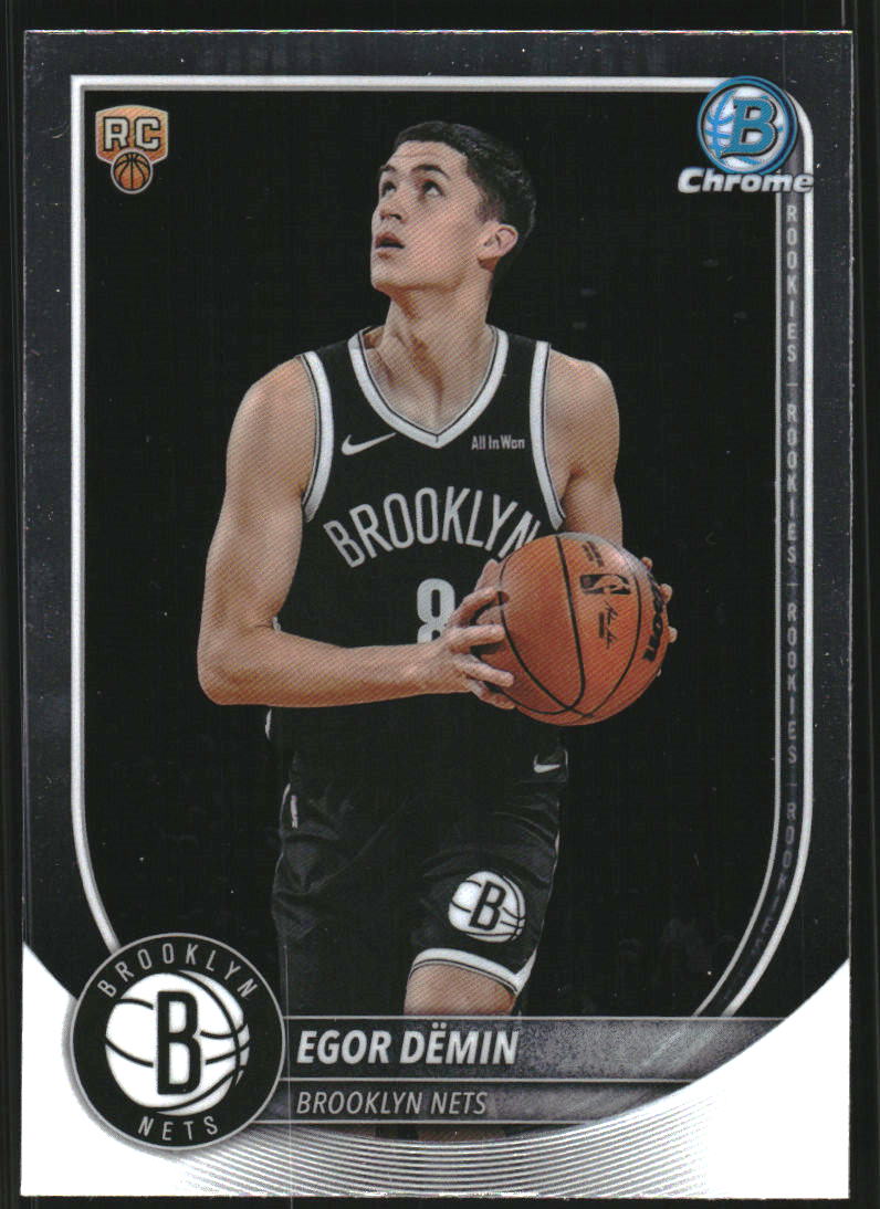 2025-26 Bowman Chrome #BCV8 Egor Demin