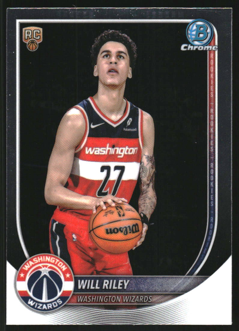 2025-26 Bowman Chrome #BCV21 Will Riley
