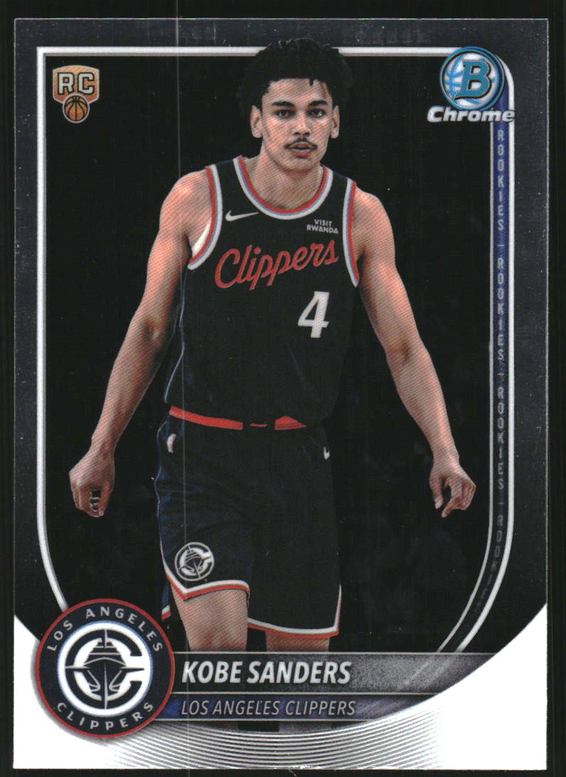 2025-26 Bowman Chrome #BCV47 Kobe Sanders