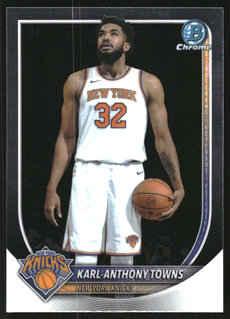 2025-26 Bowman Chrome #BCV64 Karl-Anthony Towns