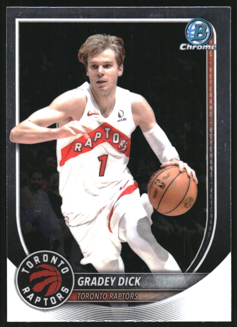 2025-26 Bowman Chrome #BCV70 Gradey Dick