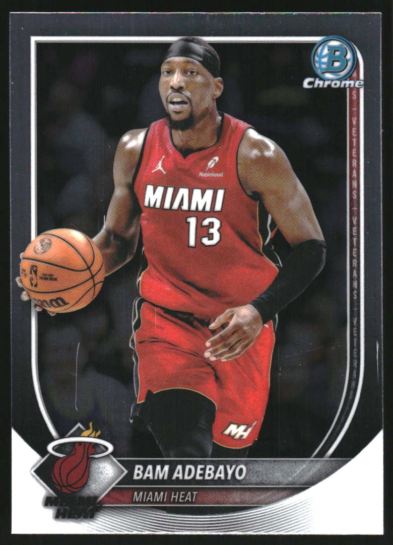 2025-26 Bowman Chrome #BCV89 Bam Adebayo