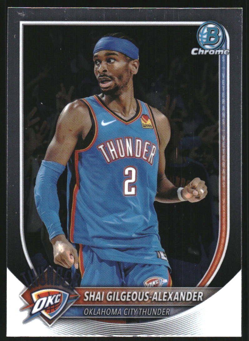 2025-26 Bowman Chrome #BCV106 Shai Gilgeous-Alexander