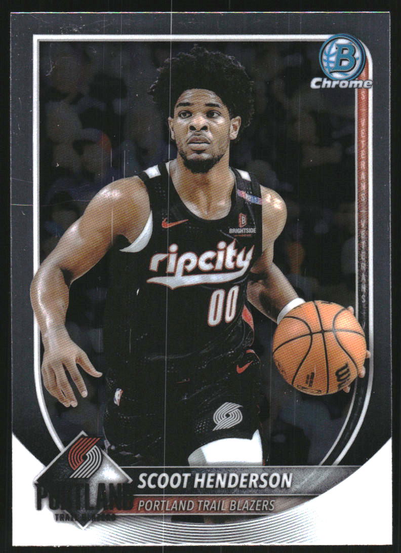 2025-26 Bowman Chrome #BCV109 Scoot Henderson