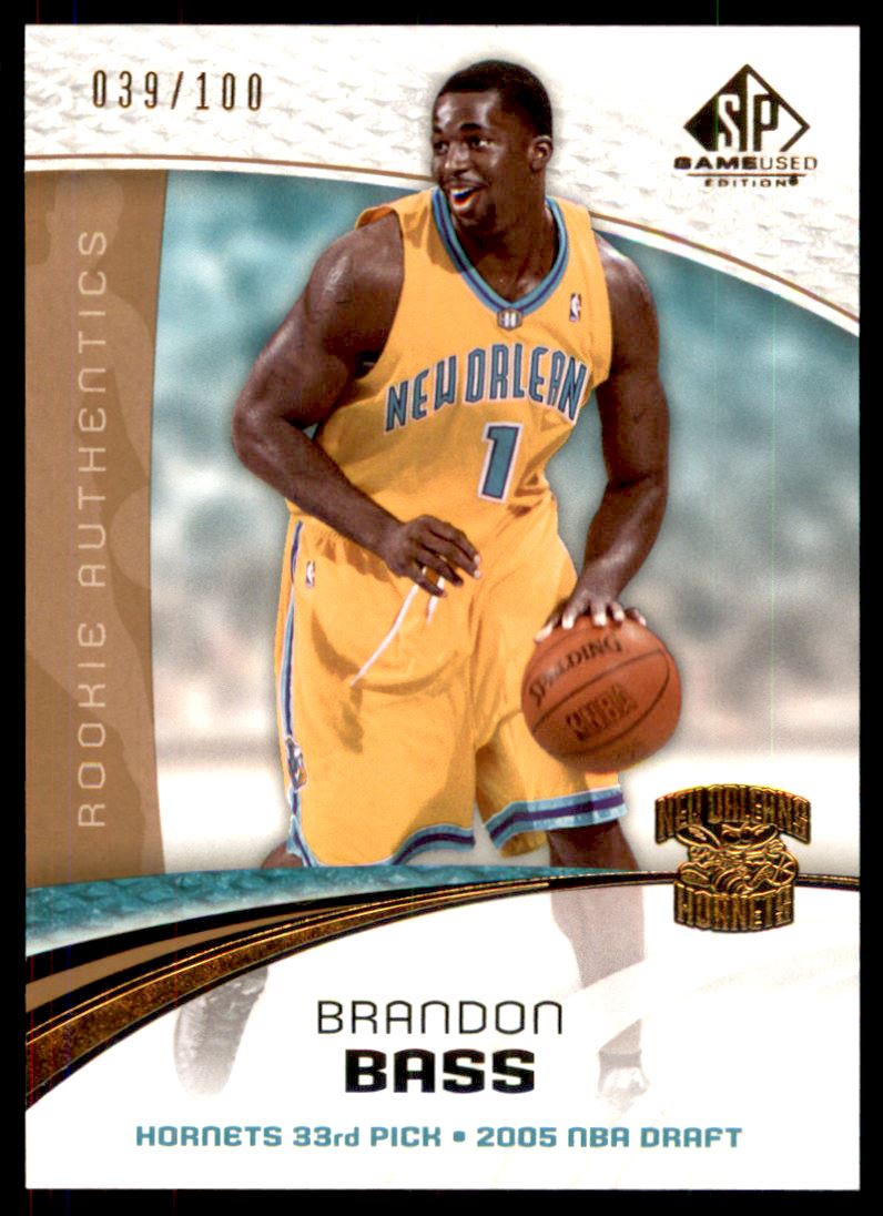 2005-06 SP Game Used 100 #114 Brandon Bass