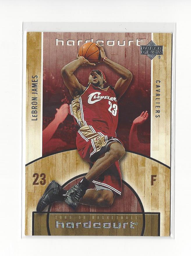 2005-06 Upper Deck Hardcourt #14 LeBron James