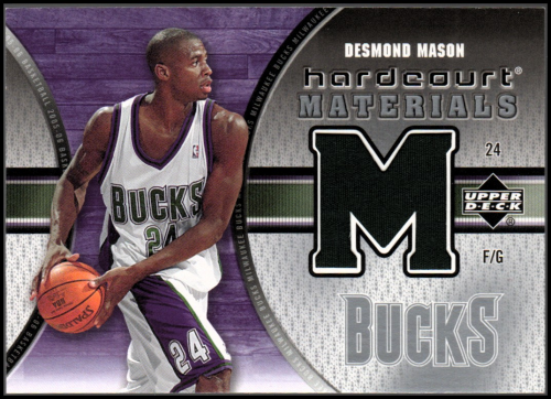 2005-06 Upper Deck Hardcourt Materials #DM Desmond Mason
