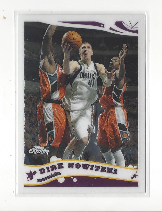 2005-06 Topps Chrome #72 Dirk Nowitzki