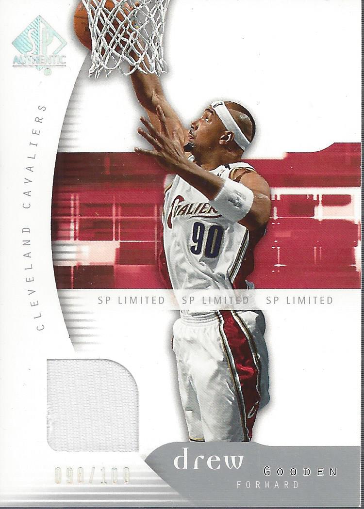 2005-06 SP Authentic Limited Warm Ups #13 Drew Gooden