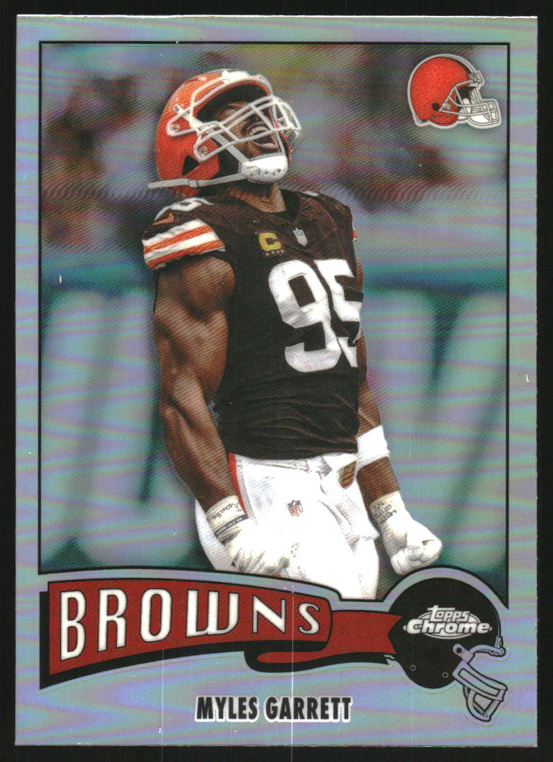 2025 Topps Chrome '75 Topps Refractors #19758 Myles Garrett