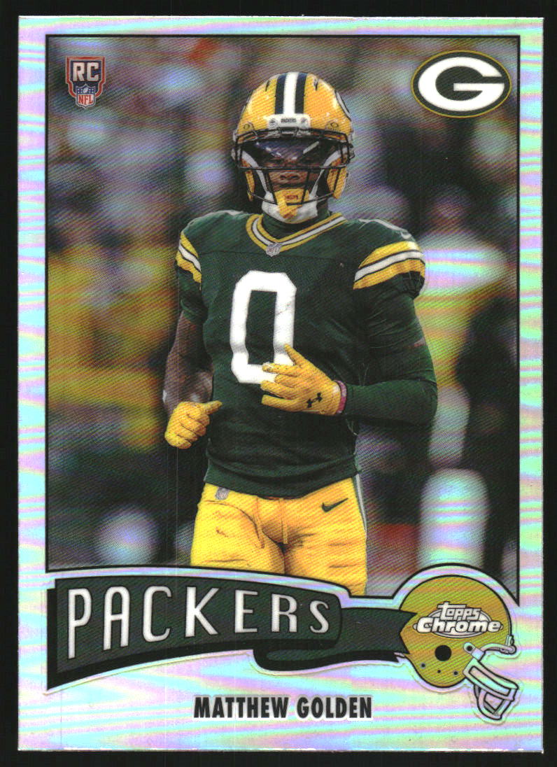 2025 Topps Chrome '75 Topps Refractors #197513 Matthew Golden