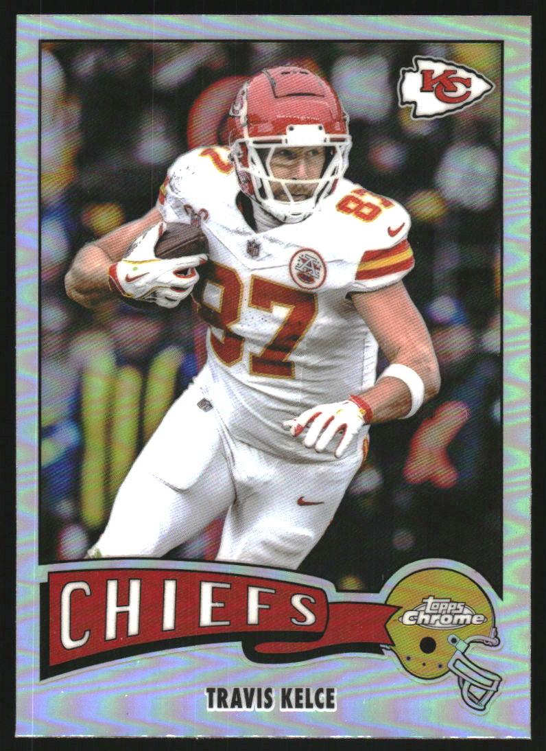 2025 Topps Chrome '75 Topps Refractors #197517 Travis Kelce