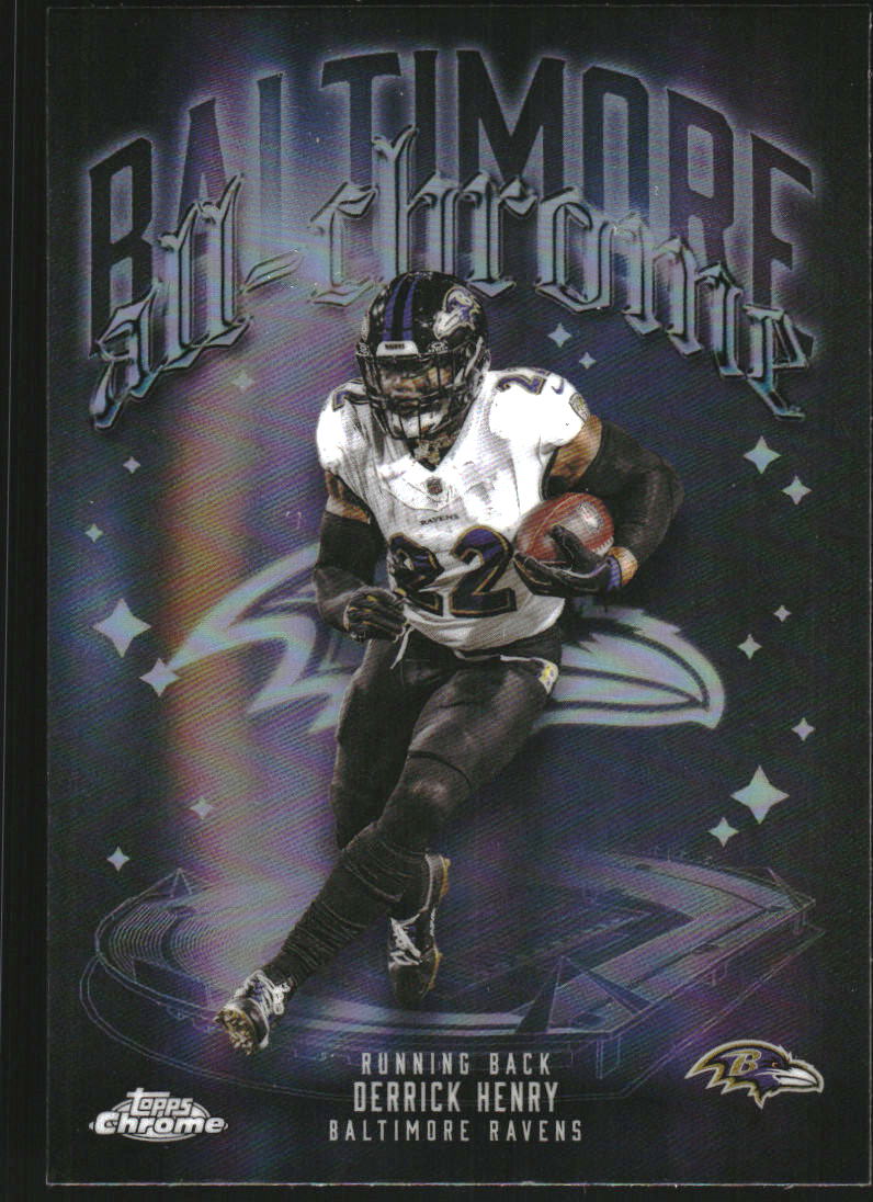 2025 Topps Chrome All Chrome Team Refractors #ACT4 Derrick Henry