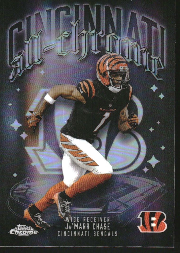 2025 Topps Chrome All Chrome Team Refractors #ACT5 Ja'Marr Chase