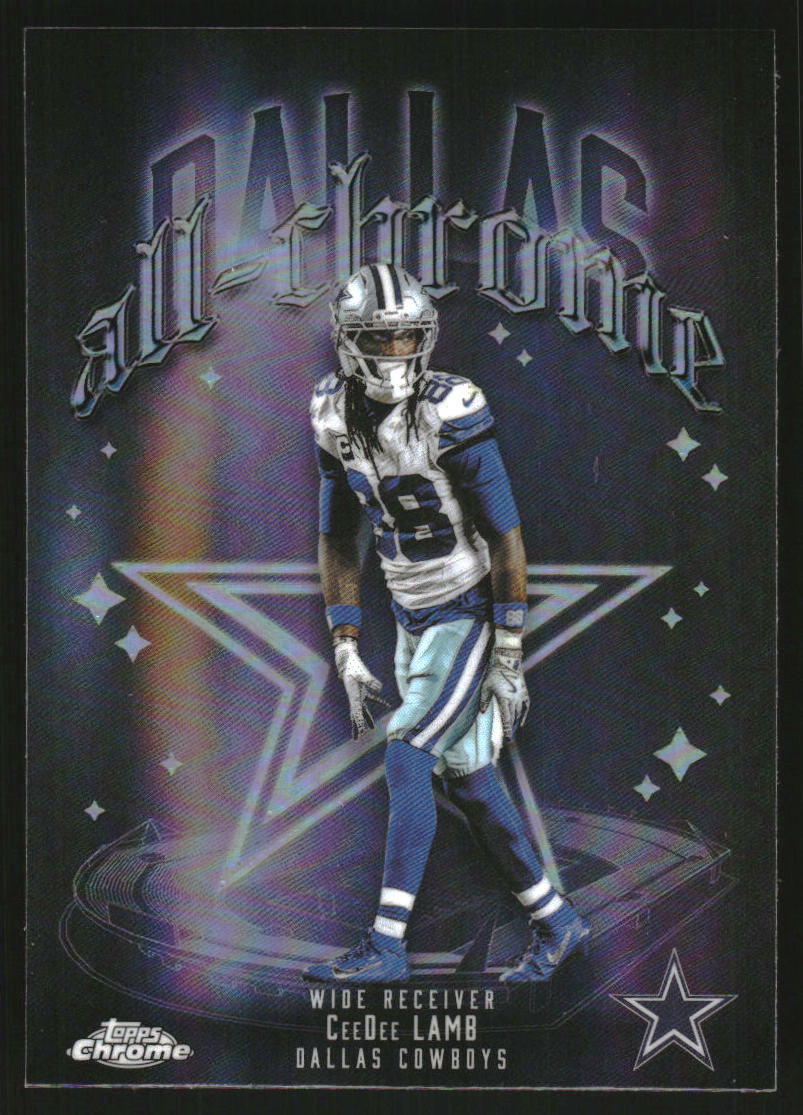 2025 Topps Chrome All Chrome Team Refractors #ACT8 CeeDee Lamb