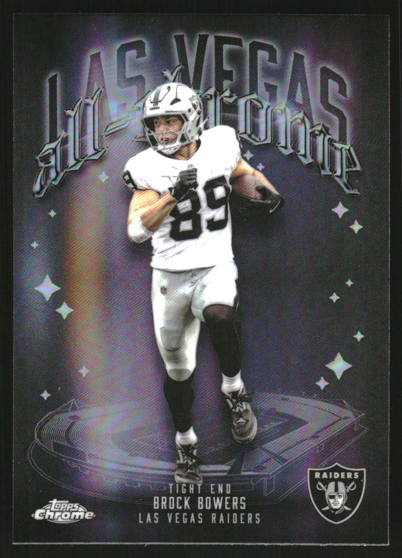 2025 Topps Chrome All Chrome Team Refractors #ACT10 Brock Bowers