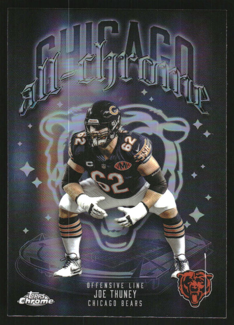 2025 Topps Chrome All Chrome Team Refractors #ACT14 Joe Thuney