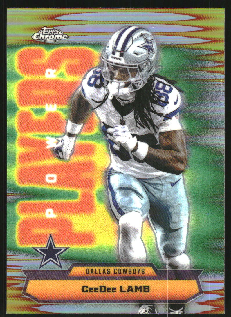 2025 Topps Chrome Power Players Refractors #PP23 CeeDee Lamb