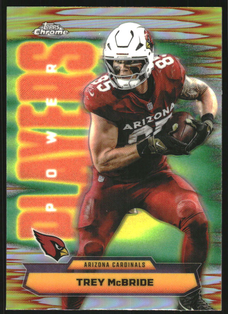 2025 Topps Chrome Power Players Refractors #PP32 Trey McBride