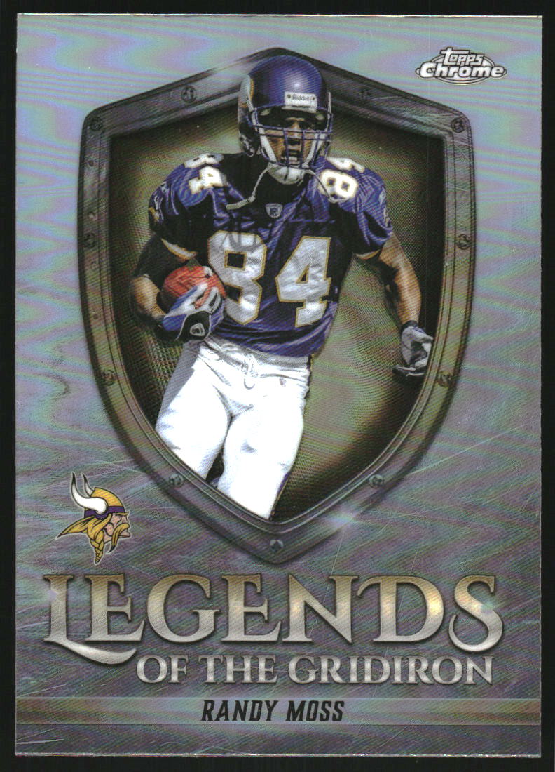 2025 Topps Chrome Legends of the Gridiron Refractors #LOG25 Randy Moss