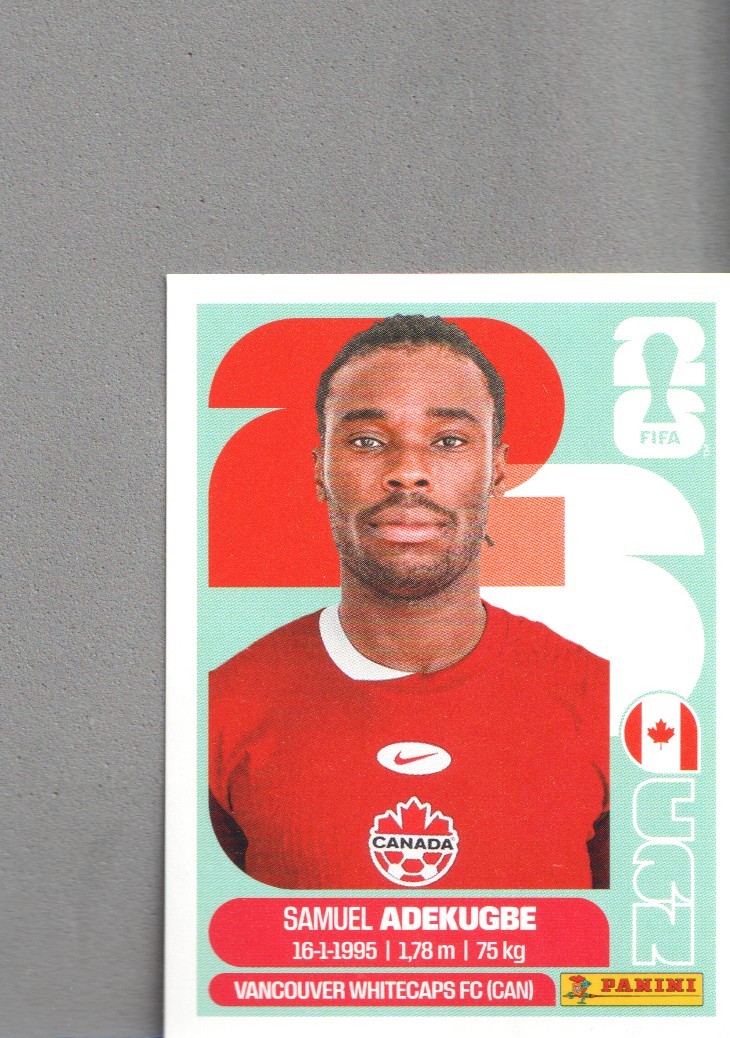 2026 Panini World Cup Stickers Soccer BASE (#CAN-): Pick From List
