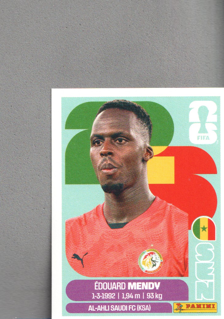2026 Panini World Cup Stickers Soccer BASE (#SEN-): Pick From List